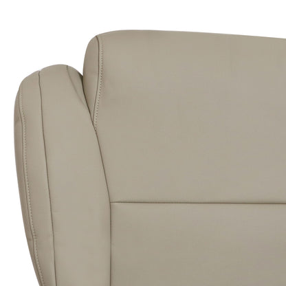For 2007-2013 Toyota Tundra Sequoia Driver Bottom Replace Leather Seat Cover Tan