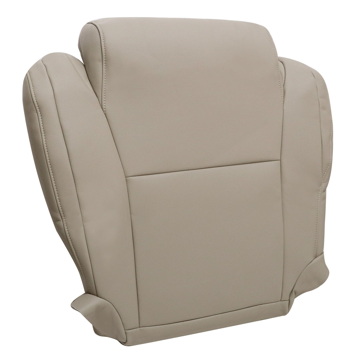 For 2007-2013 Toyota Tundra Sequoia Driver Bottom Replace Leather Seat Cover Tan