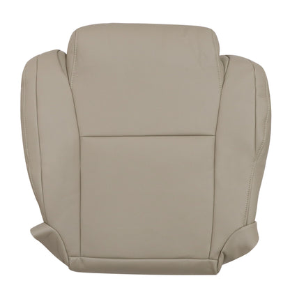 For 2007-2013 Toyota Tundra Sequoia Driver Bottom Replace Leather Seat Cover Tan