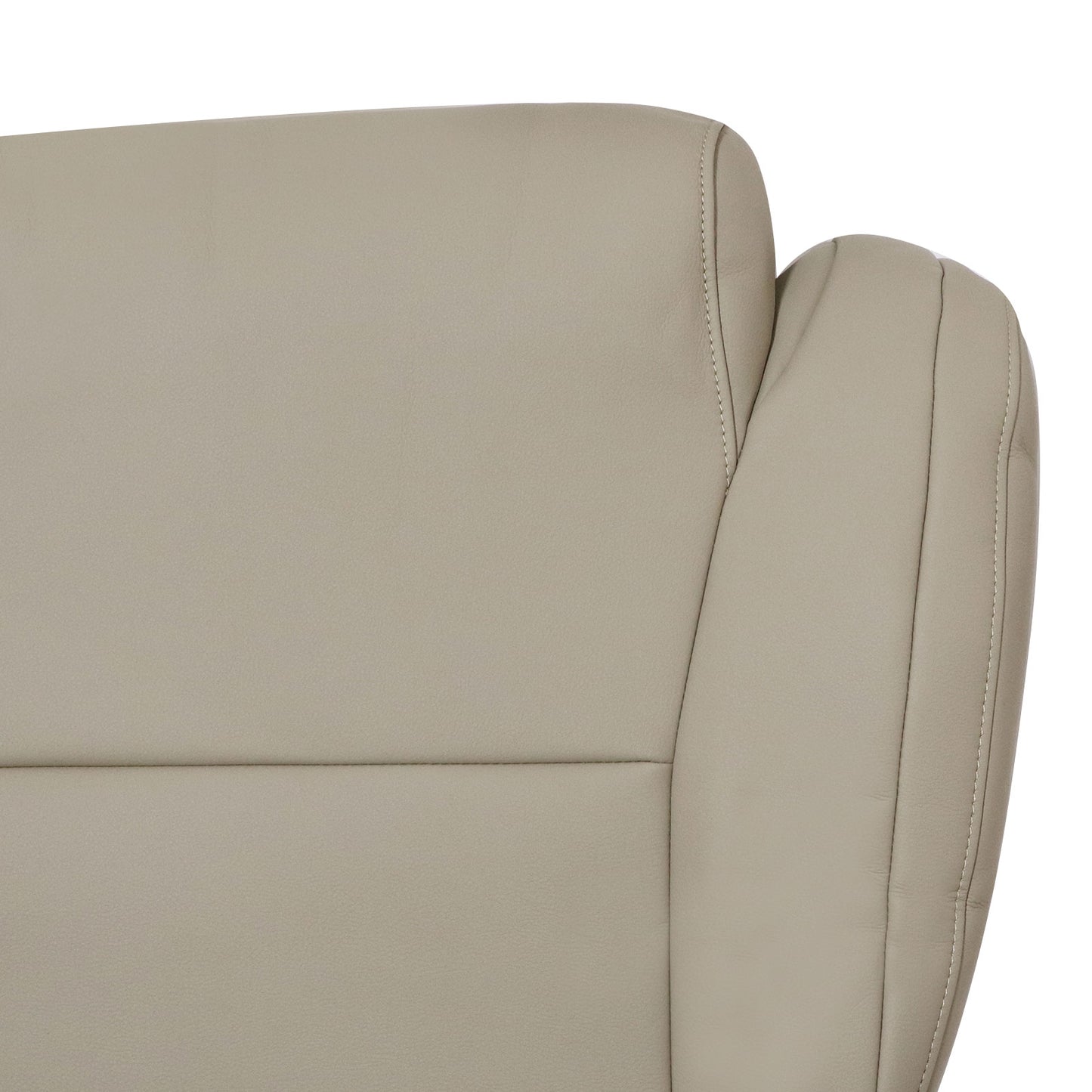 Passenger Bottom Leather Seat Cover Tan For 2007-2013 Toyota Tundra Platinum SR5