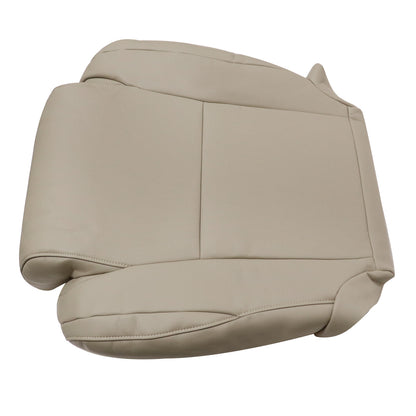 Passenger Bottom Leather Seat Cover Tan For 2007-2013 Toyota Tundra Platinum SR5