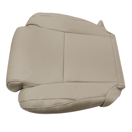 Passenger Bottom Leather Seat Cover Tan For 2007-2013 Toyota Tundra Platinum SR5