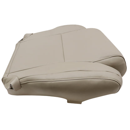 Passenger Bottom Leather Seat Cover Tan For 2007-2013 Toyota Tundra Platinum SR5