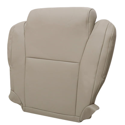 Passenger Bottom Leather Seat Cover Tan For 2007-2013 Toyota Tundra Platinum SR5