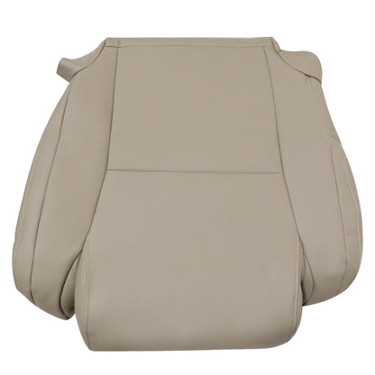 Passenger Bottom Leather Seat Cover Tan For 2007-2013 Toyota Tundra Platinum SR5
