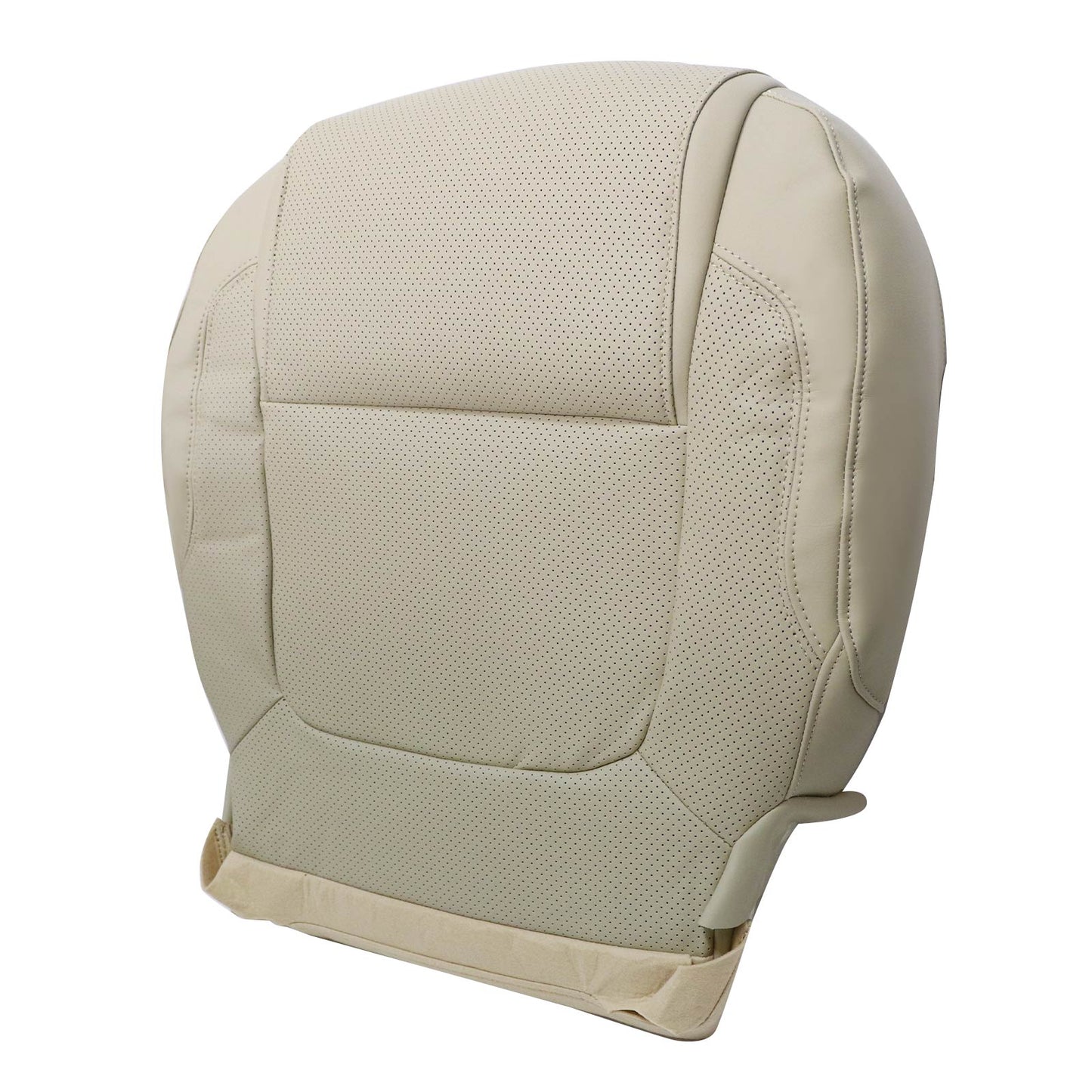For 2011-2015 Ford Explorer XLT Base Driver Bottom Leather Seat Cover Light Gray