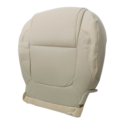 For 2011-2015 Ford Explorer XLT Base Driver Bottom Leather Seat Cover Light Gray