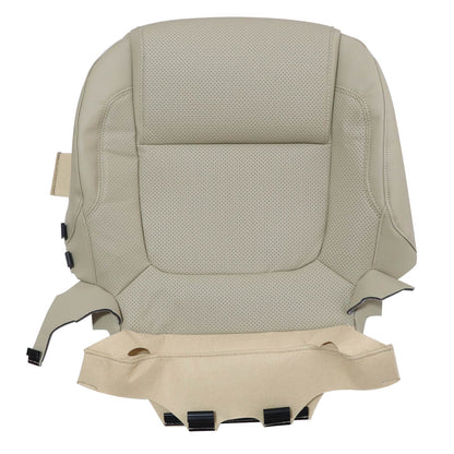 For 2011-2015 Ford Explorer XLT Base Driver Bottom Leather Seat Cover Light Gray