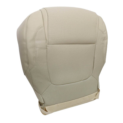 For 2011-2015 Ford Explorer XLT Base Driver Bottom Leather Seat Cover Light Gray