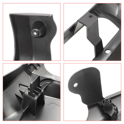 Fits Ford Super Duty 11-16 Driver Seat Black Side Shield 10-Way BC3Z-2562187-AB