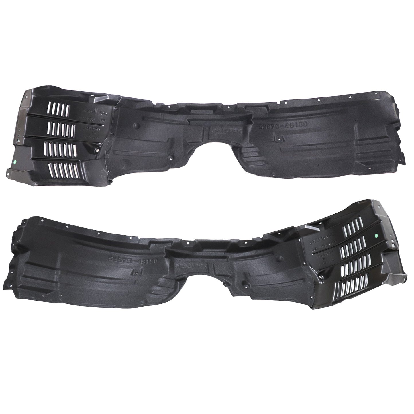 Front Left Driver & Right Passenger Side Fender Liner Fits 2016-2022 Lexus RX350