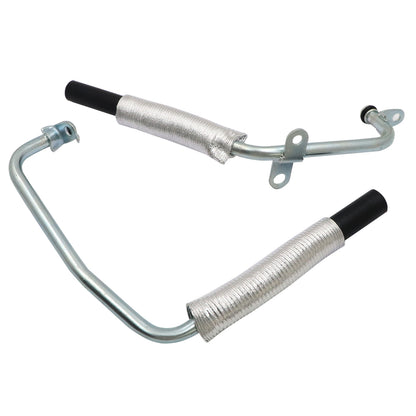 Set of 2 Turbocharger Coolant Lines For 2015-2019 MERCEDES CLA250 GLA250