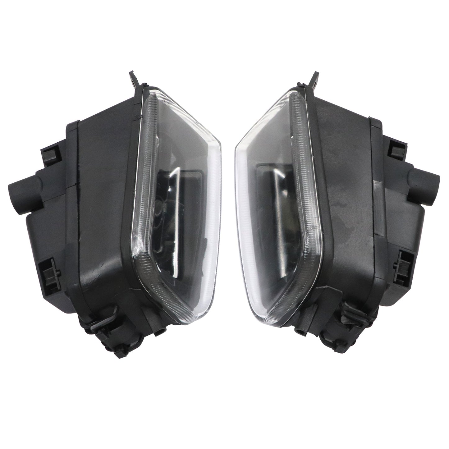 2PC For BMW E39 Z3 1997-2000 Clear Lens Front Bumper Fog Light Housing Shell