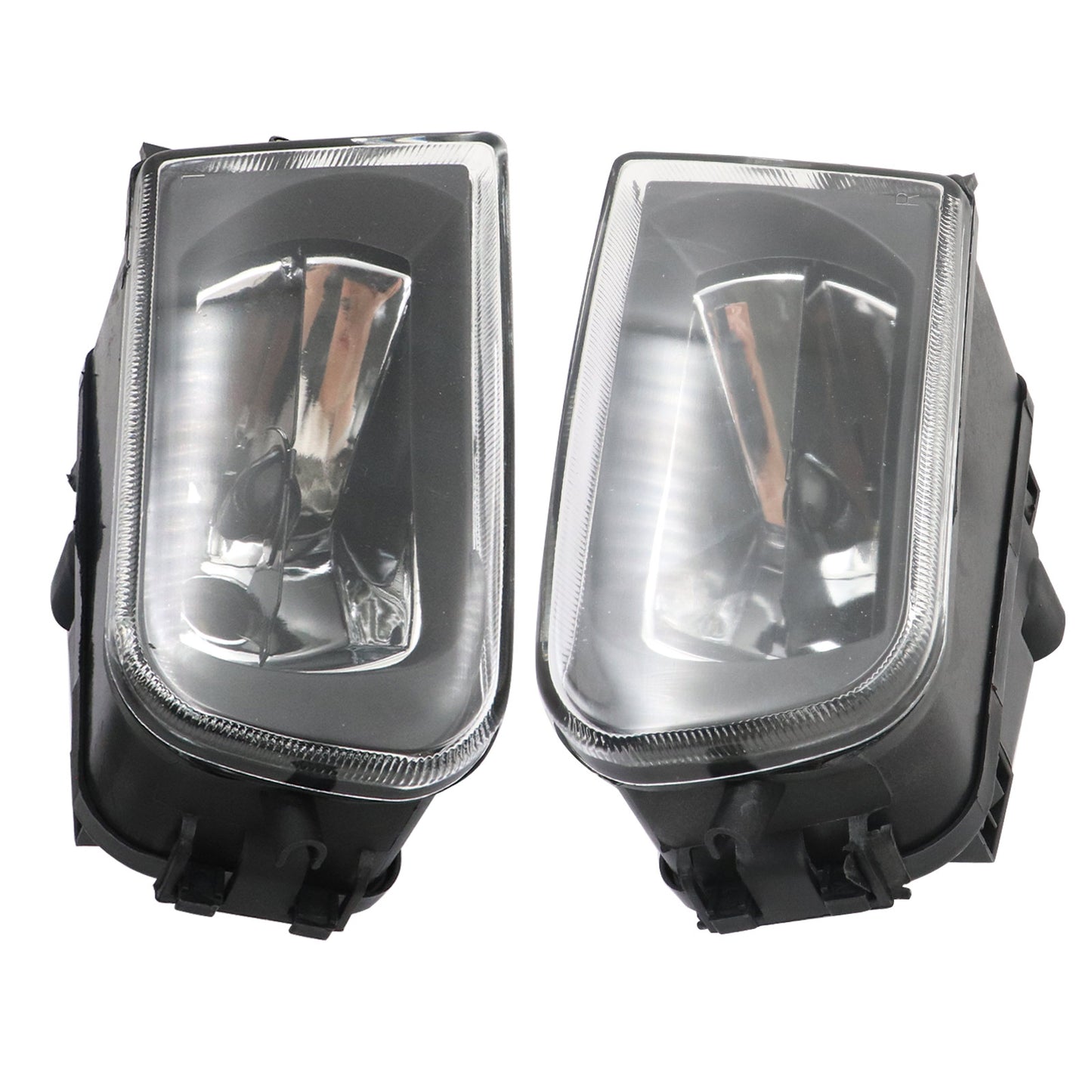 2PC For BMW E39 Z3 1997-2000 Clear Lens Front Bumper Fog Light Housing Shell