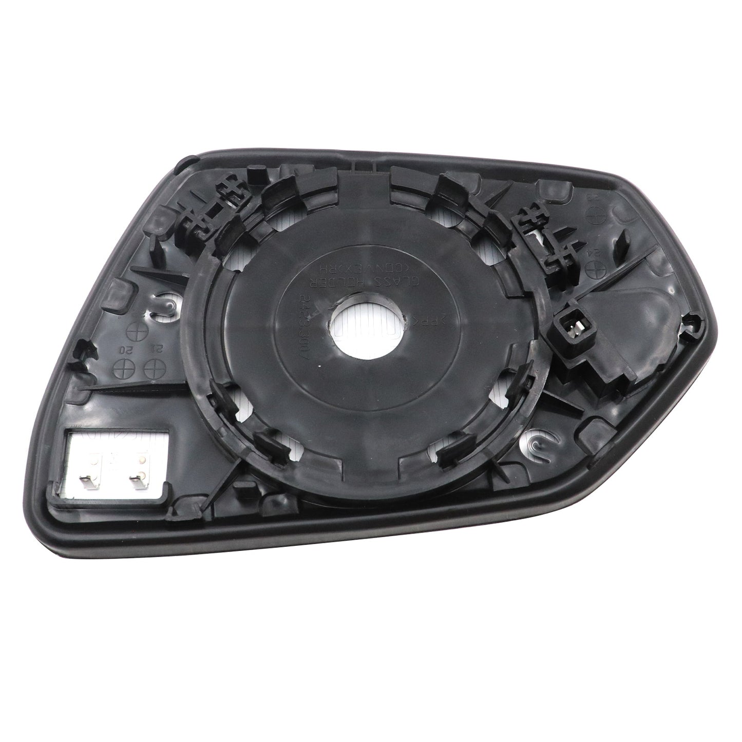1Pcs Mirror Glass Heated W/Blind Spot For 21-23 Hyundai Elantra Passenger Side