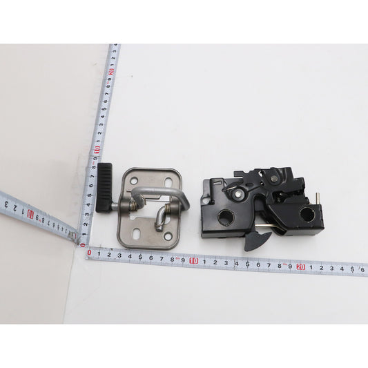 For Volkswagen Passat NMS 2012-17 Upper+Lower Bonnet Engine Hood Lock Latch Set