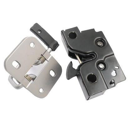For Volkswagen Passat NMS 2012-17 Upper+Lower Bonnet Engine Hood Lock Latch Set