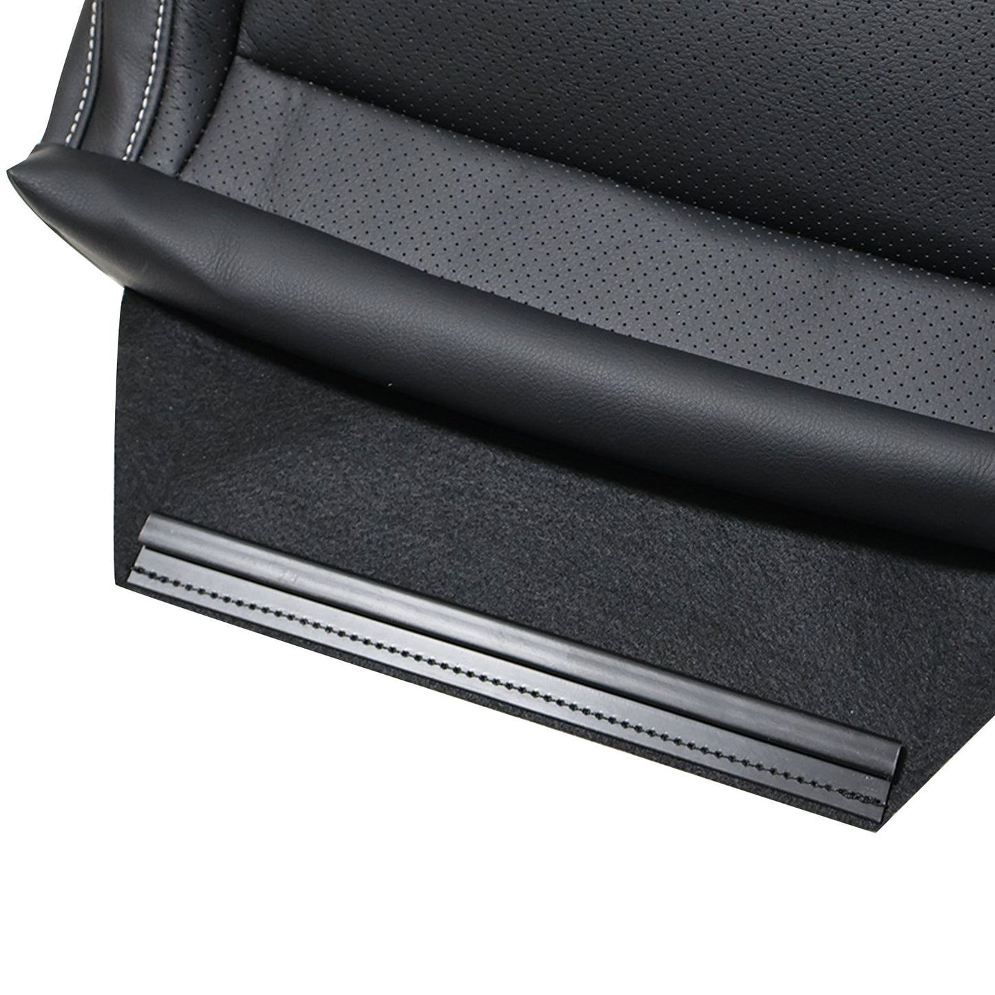 For 2020 2021 2022 2023 2024 Benz GLE350 GLE450 Driver Bottom Seat Cover Black