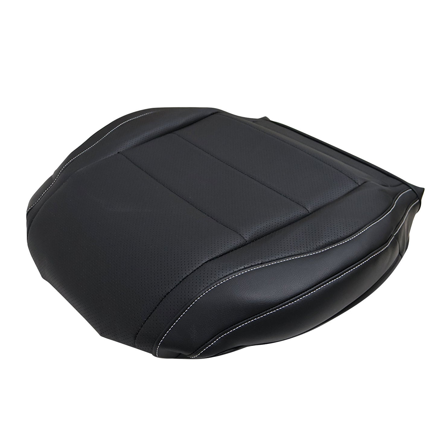 Passenger Bottom Leather A/C Seat Cover Black For 2020-2024 Mercedes Benz GLE350