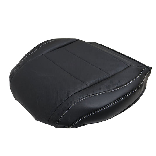 Passenger Bottom Leather A/C Seat Cover Black For 2020-2024 Mercedes Benz GLE350