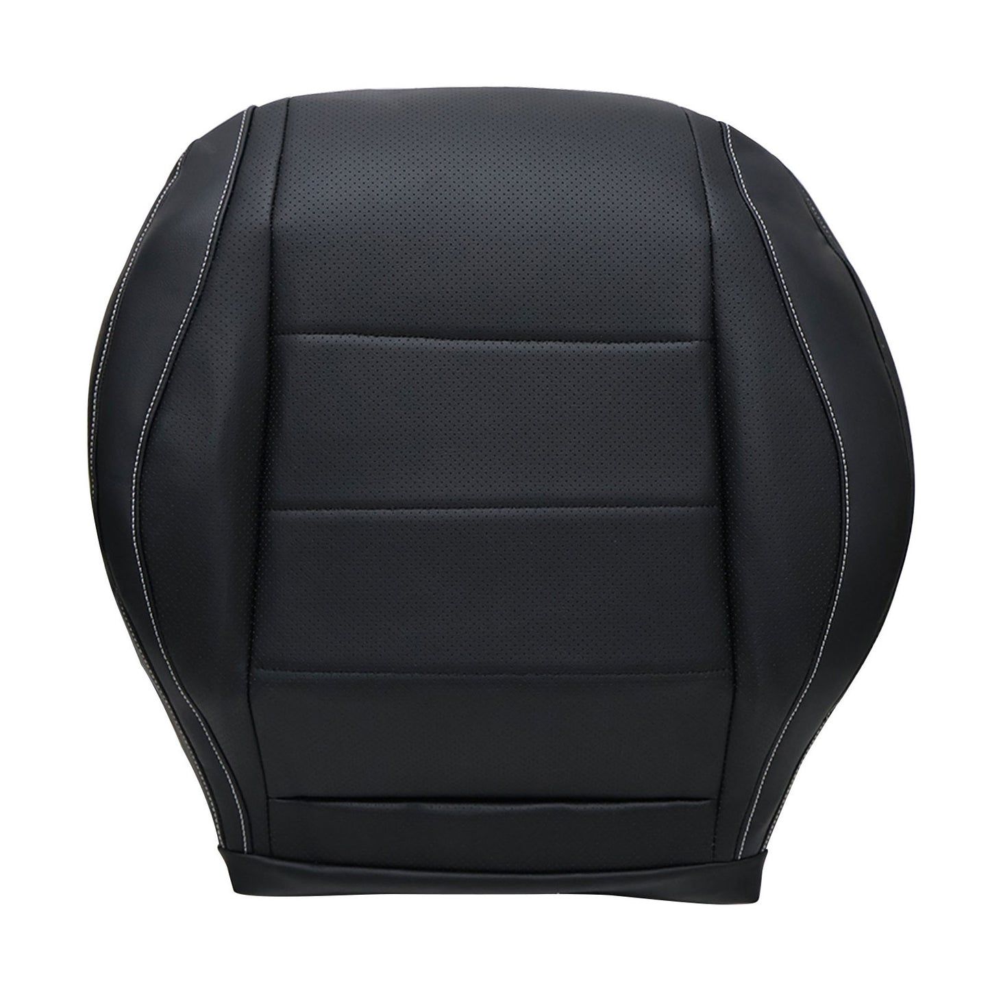 Passenger Bottom Leather A/C Seat Cover Black For 2020-2024 Mercedes Benz GLE350