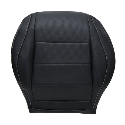 Passenger Bottom Leather A/C Seat Cover Black For 2020-2024 Mercedes Benz GLE350