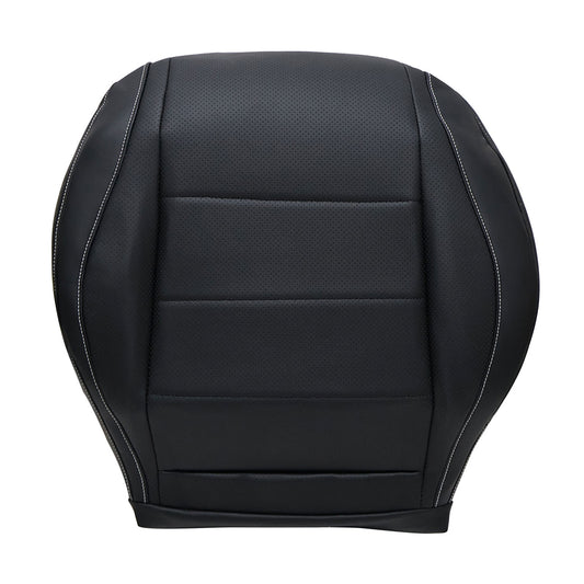 Passenger Bottom Leather A/C Seat Cover Black For 2020-2024 Mercedes Benz GLE350