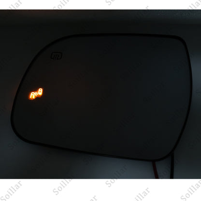For 2011-2020 Toyota Sienna Driver Side Mirror Glass Heated Blind No-Anti-glare