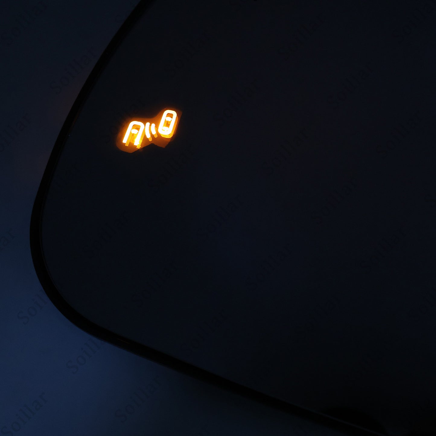 For 2011-2020 Toyota Sienna Driver Side Mirror Glass Heated Blind No-Anti-glare