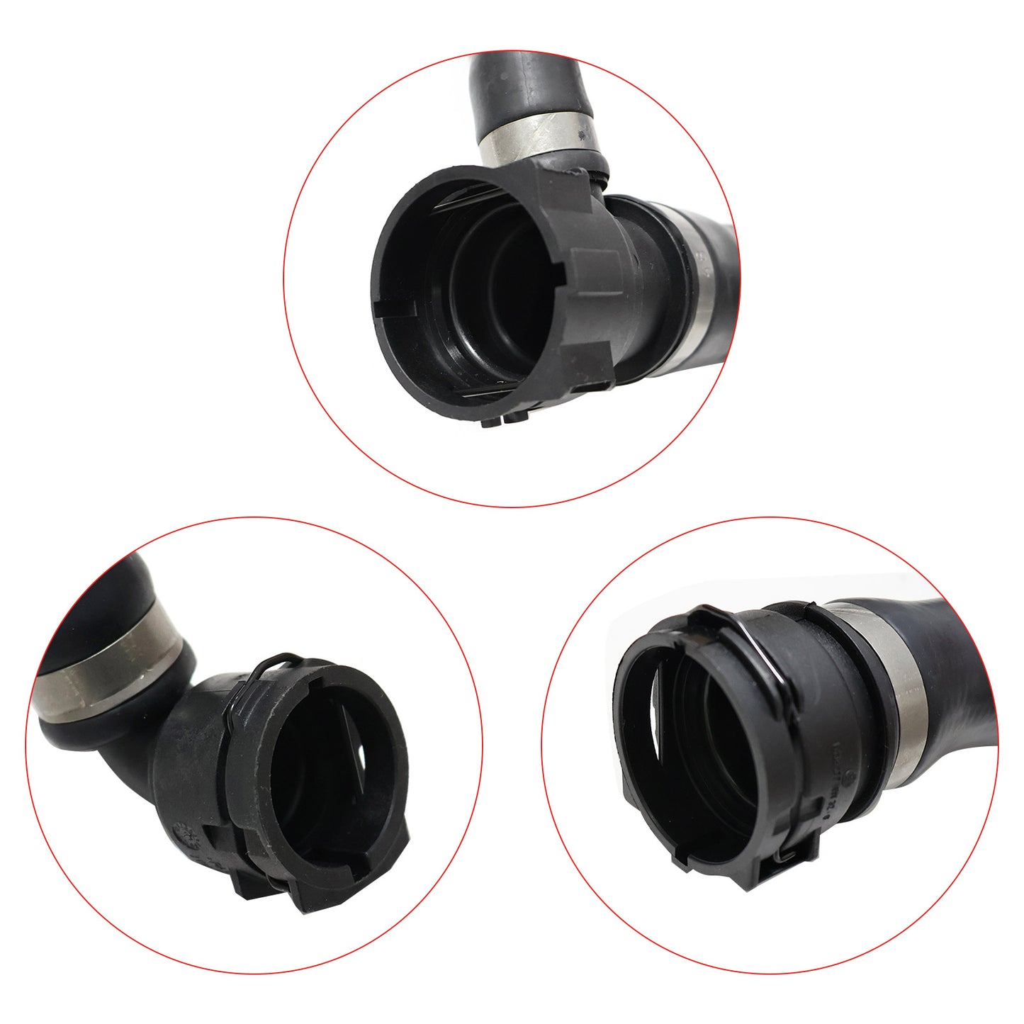 Set of 5 Water Radiator Coolant Hoses for BMW X5 xDrive35i X6 xDrive35i
