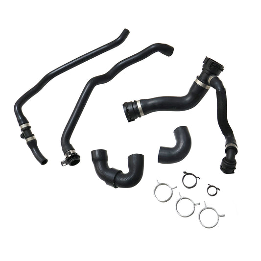 Set of 5 Water Radiator Coolant Hoses for BMW X5 xDrive35i X6 xDrive35i
