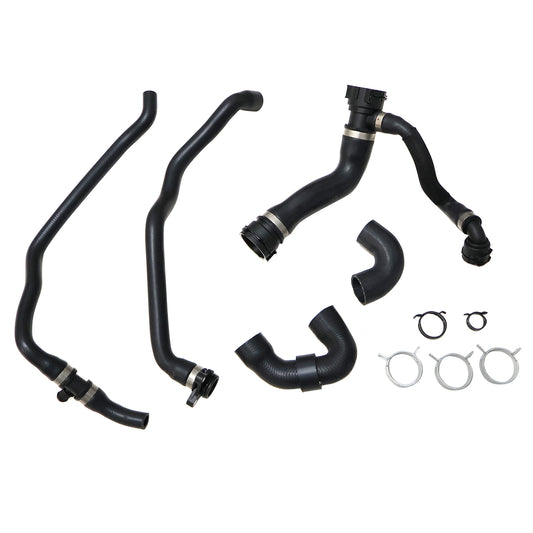 Set of 5 Water Radiator Coolant Hoses for BMW X5 xDrive35i X6 xDrive35i