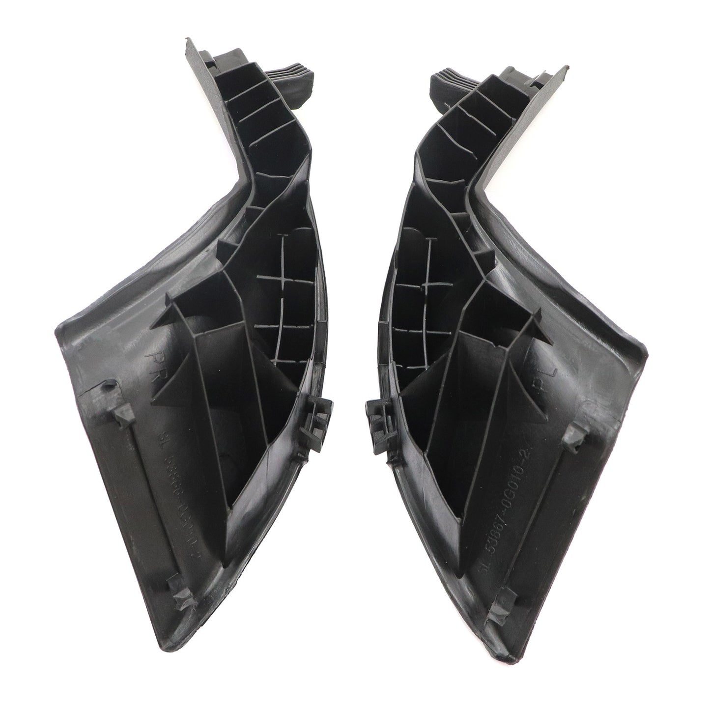 5386760090 For Lexus GX460 2011-2023 1Pair Front Side Cowl Cover Seal Black New