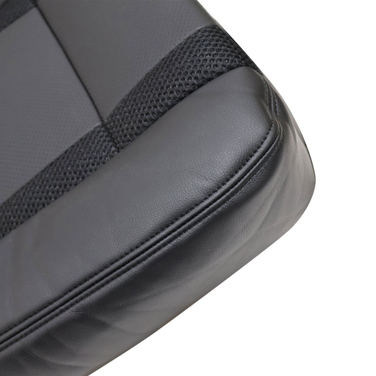 For 2010 2011 2012-2014 Ford F150 SVT Passenger Bottom Seat Cover Black