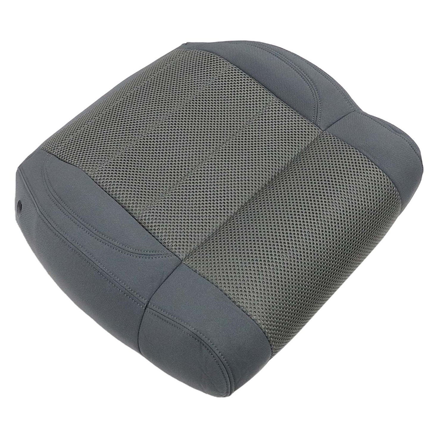 Passenger Side Bottom Cloth Seat Cover Medium Slate Gray For 2007 Jeep Wrangler