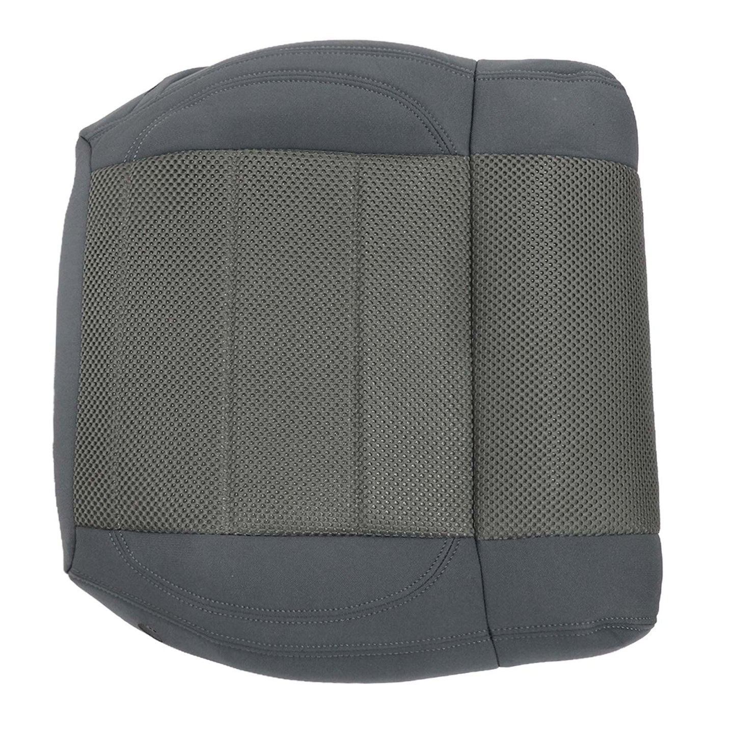 Passenger Side Bottom Cloth Seat Cover Medium Slate Gray For 2007 Jeep Wrangler