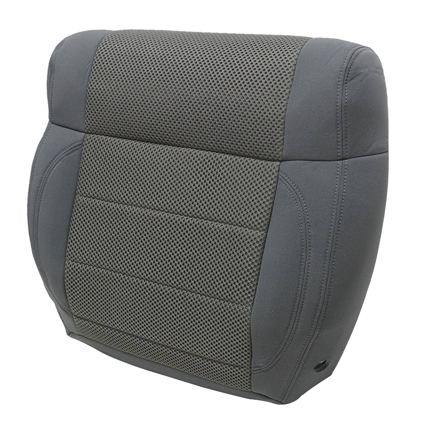Passenger Side Bottom Cloth Seat Cover Medium Slate Gray For 2007 Jeep Wrangler
