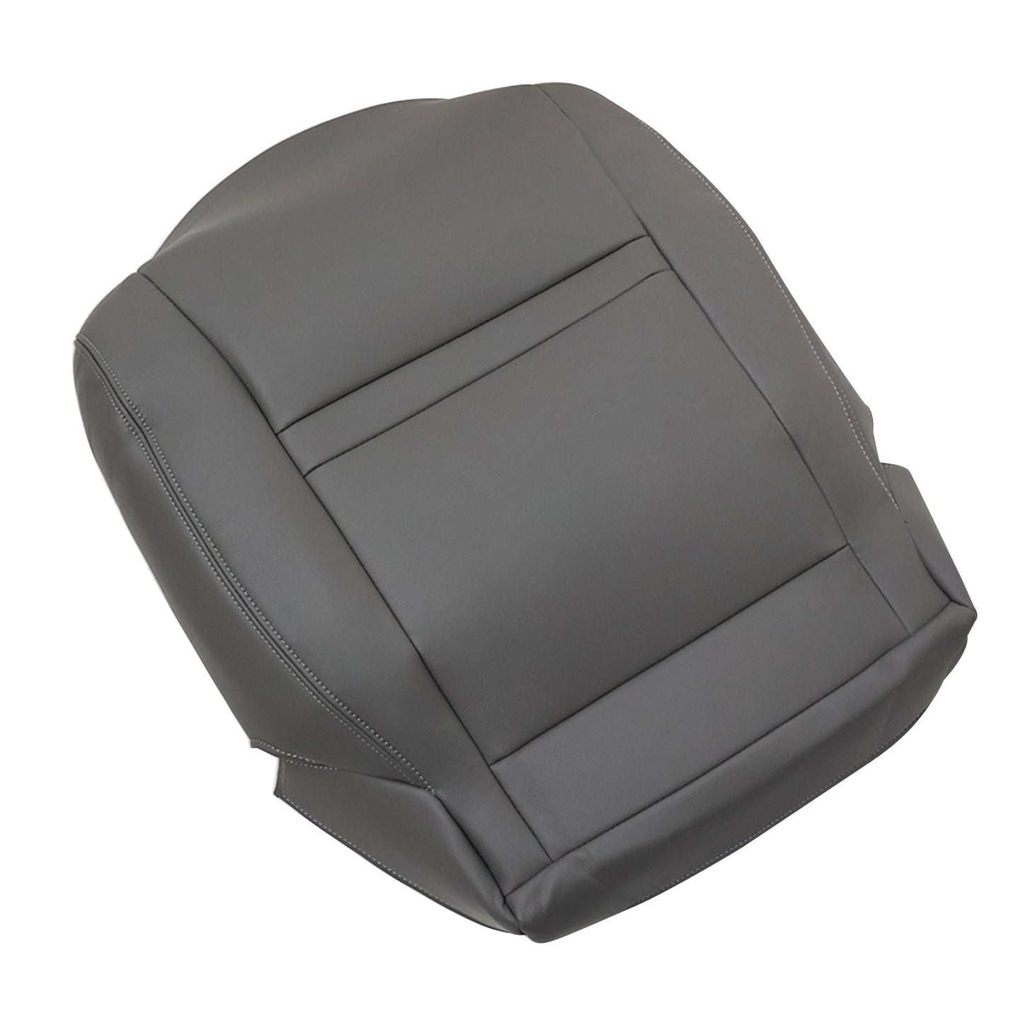 New For 1990-1997 Toyota Land Cruiser Driver Side Lower Leather Seat Cover Gray