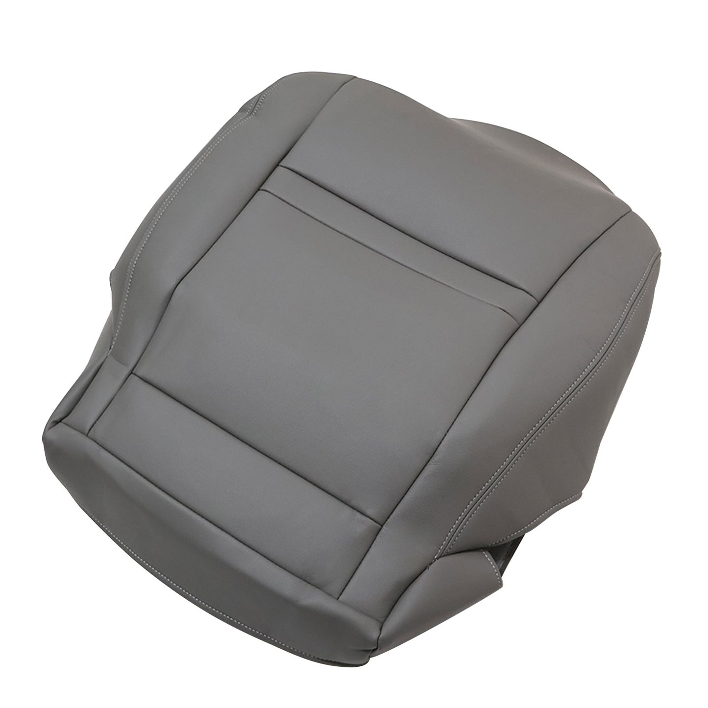 New For 1990-1997 Toyota Land Cruiser Driver Side Lower Leather Seat Cover Gray