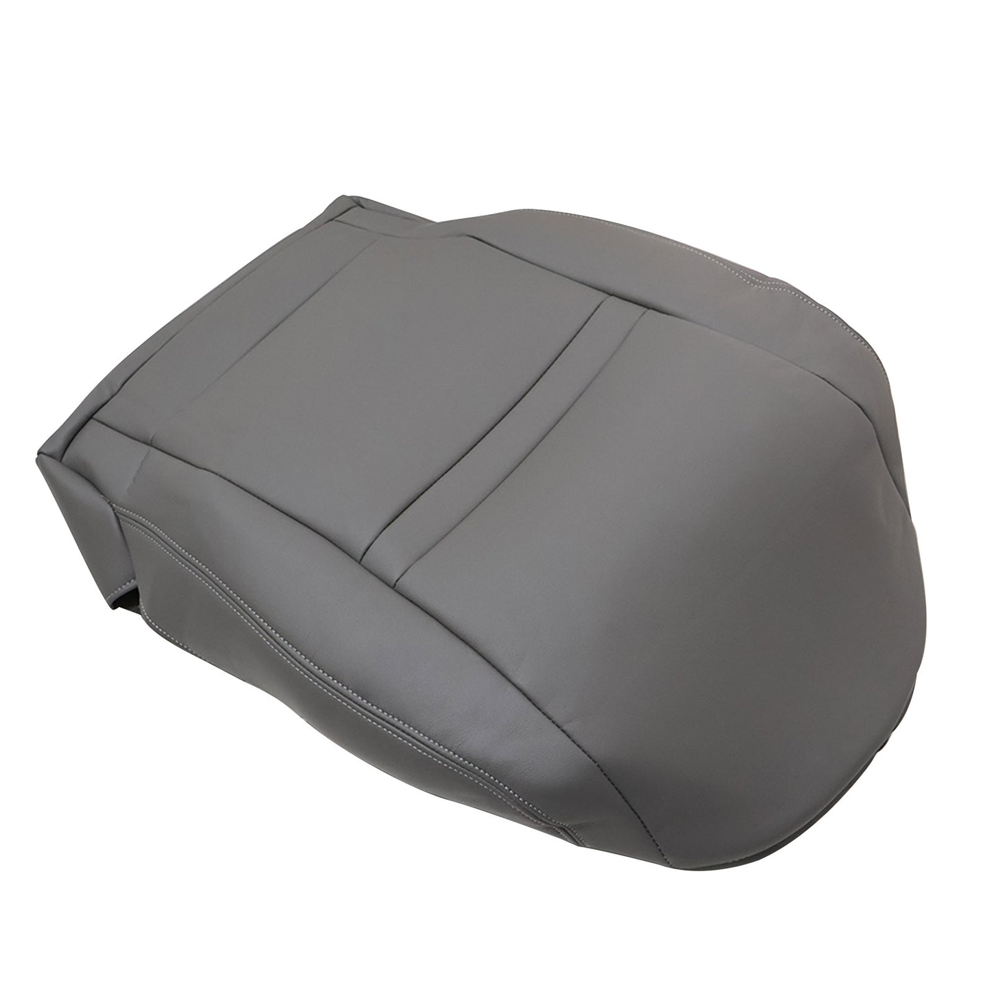 New For 1990-1997 Toyota Land Cruiser Driver Side Lower Leather Seat Cover Gray