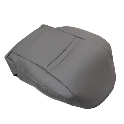 New For 1990-1997 Toyota Land Cruiser Driver Side Lower Leather Seat Cover Gray