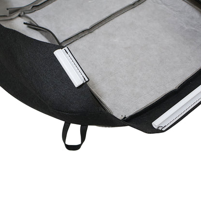 For 2004-2008 Ford F150 Lariat XLT Driver Bottom PERF Leather Seat Cover Black