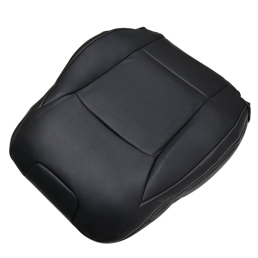 Front Passenger Top Leather Seat Cover Black For 2015-2019 Subaru Outback Legacy