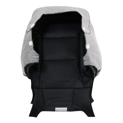 For 2014-2019 Chevy Silverado 1500 SLT Driver Top PERF Leather Seat Cover Black