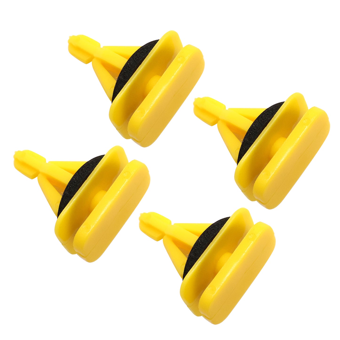 4PC NEW LOWER CAB MOLDING CLIPS WITH SEALERS FOR FORD F-150 F-250 2015-2023 2024