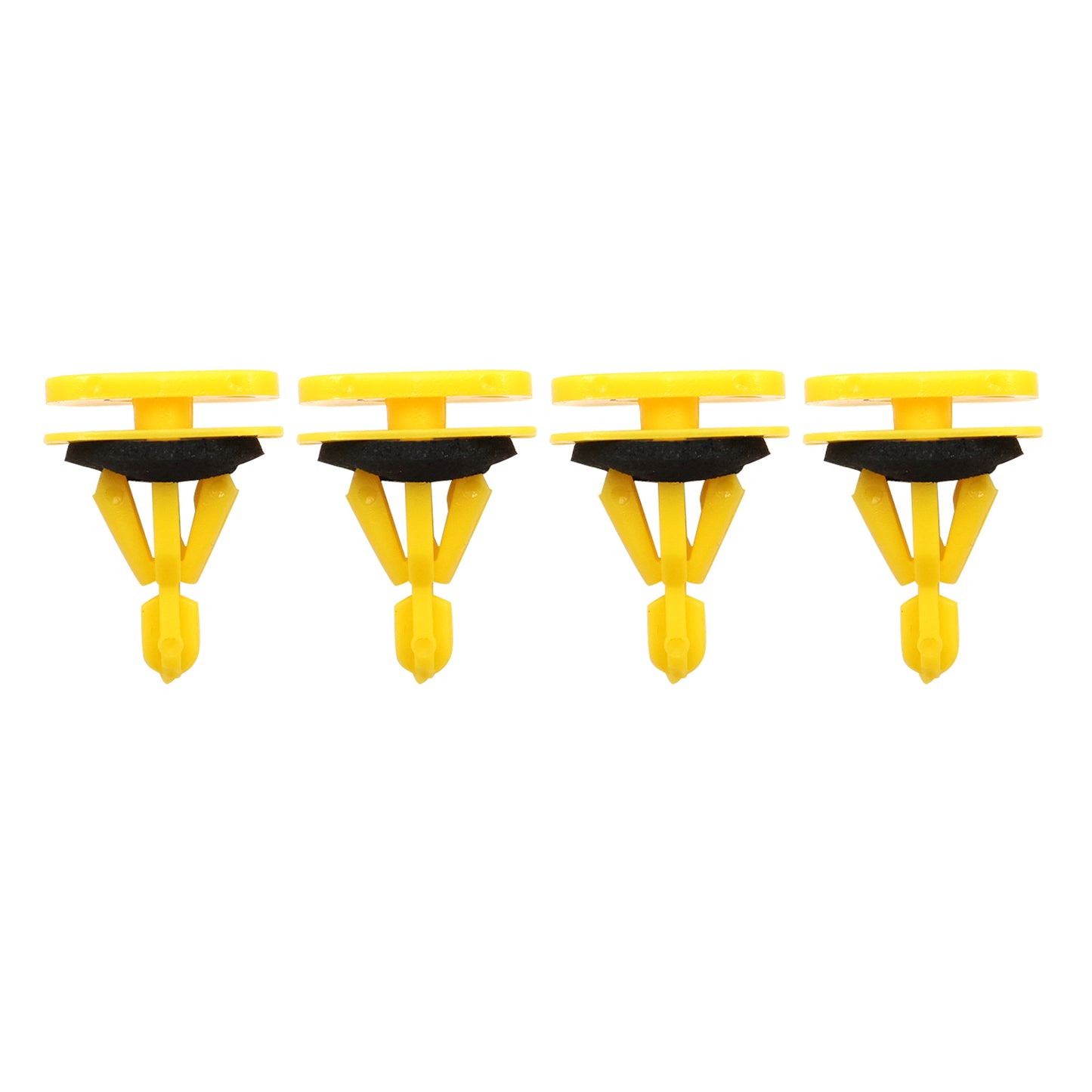 4PC NEW LOWER CAB MOLDING CLIPS WITH SEALERS FOR FORD F-150 F-250 2015-2023 2024