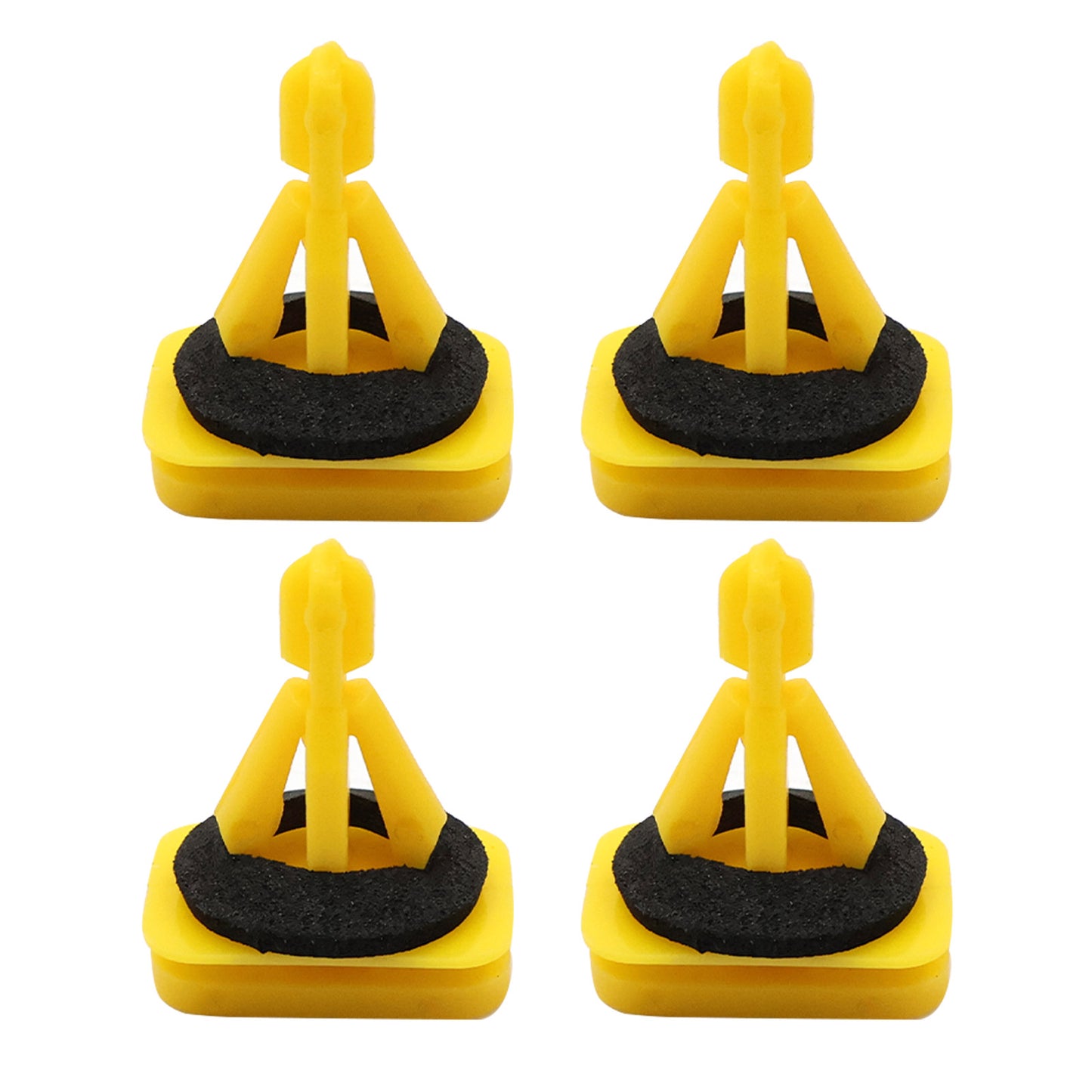 4PC NEW LOWER CAB MOLDING CLIPS WITH SEALERS FOR FORD F-150 F-250 2015-2023 2024