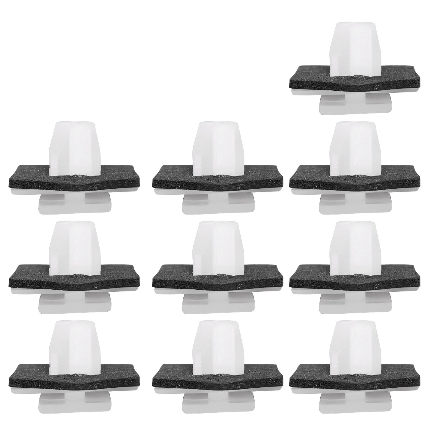 10Pcs Car Door  Moulding Trim Fastener Clips Fit Hyundai Tucson K5 Kia Elantra