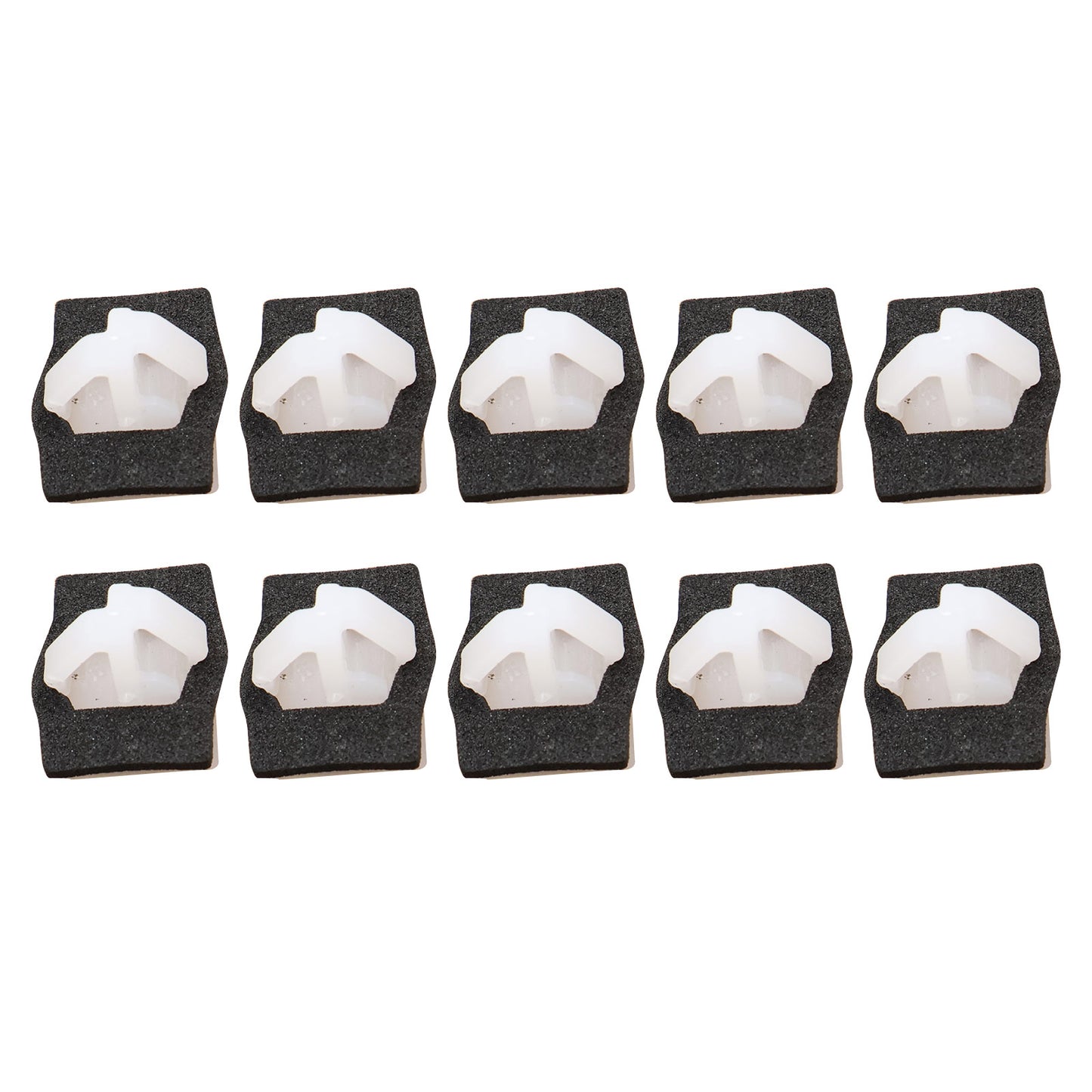 10Pcs Car Door  Moulding Trim Fastener Clips Fit Hyundai Tucson K5 Kia Elantra