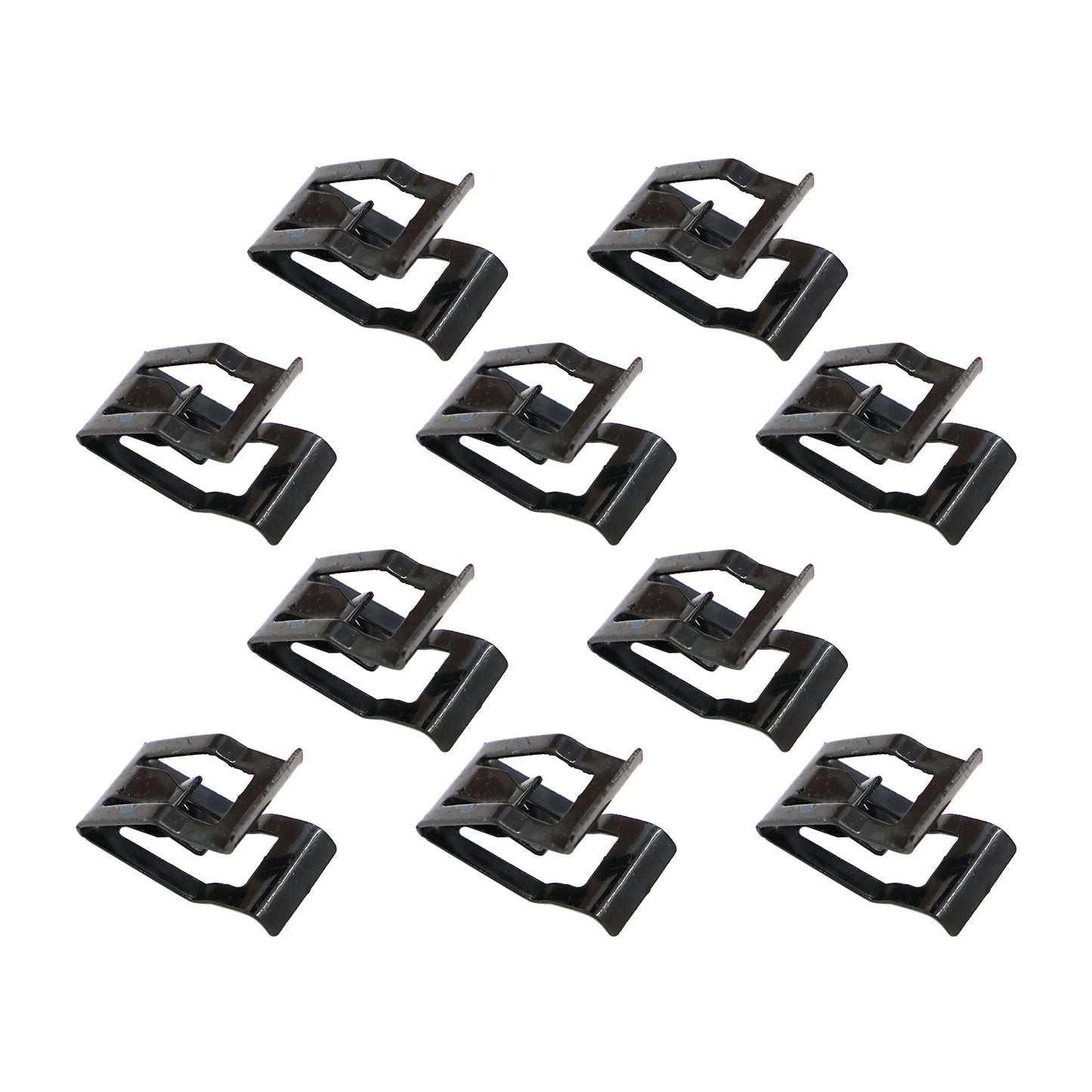 10 Fit Car Console Dash Dashboard Trim Metal Retainer Clips Interior Accessories
